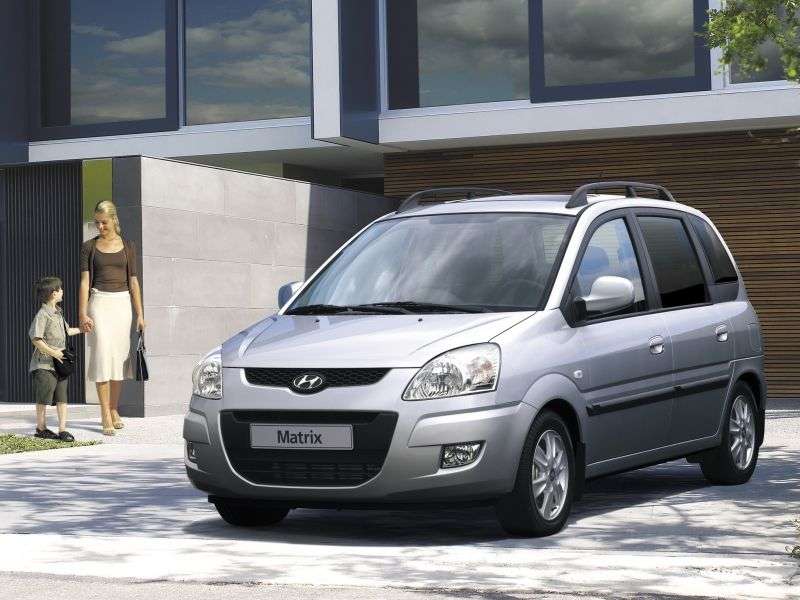 Hyundai Matrix 1st generation [2nd restyling] minivan 1.8 AT (2008–2010)