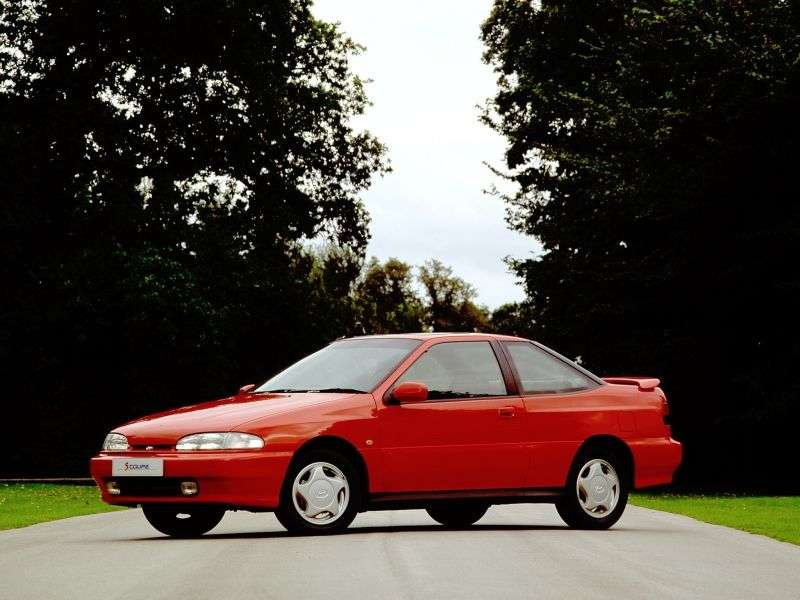 Hyundai S Coupe 1st generation [restyling] coupe 1.5 AT (1992–1996)