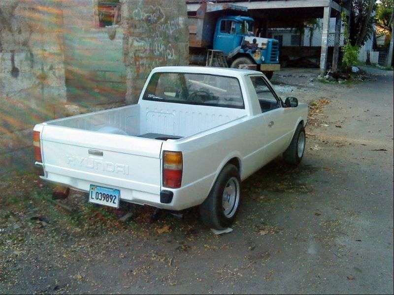 Hyundai Pony 2nd generation pickup 1.4 MT (1982–1985)