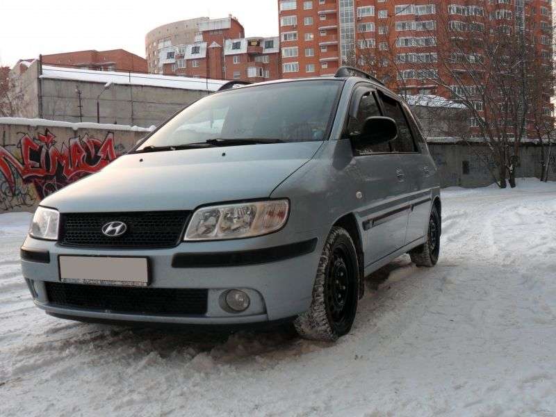 Hyundai Matrix 1st generation [restyled] 1.8 MT minivan (2005–2008)