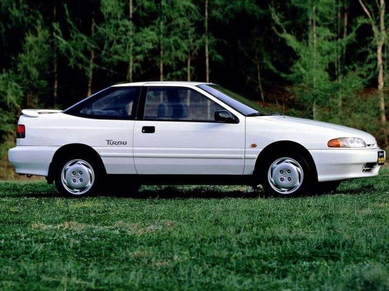 Hyundai S Coupe 1. generacja [zmiana stylizacji] coupe 1.5 MT (1992 1996)