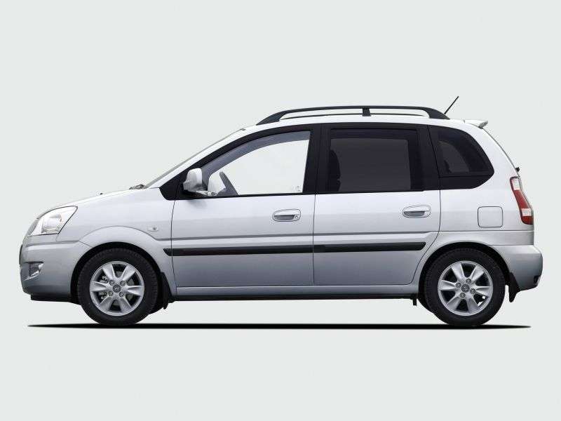 Hyundai Matrix 1st generation [2nd restyling] minivan 1.6 AT (2008–2010)