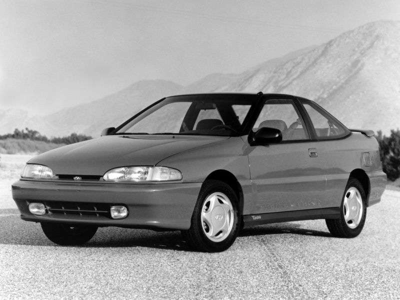 Hyundai S Coupe 1st generation [restyling] coupe 1.5 AT (1992–1996)