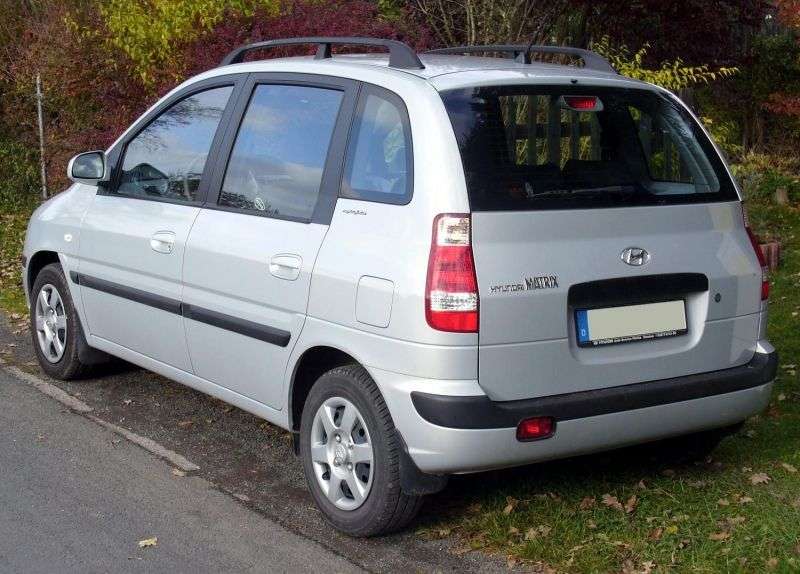 Hyundai Matrix 1. generacji [zmiana stylizacji] minivan 1.5 CRDi MT (2005 2006)