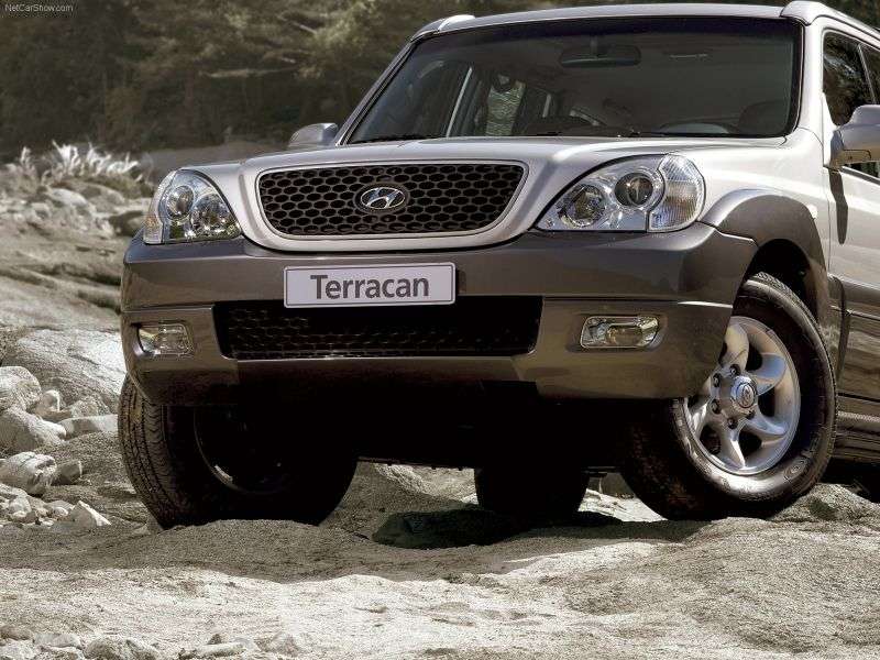 Hyundai Terracan 2nd generation SUV 2.9 CRDi AT 4WD (2004–2004)