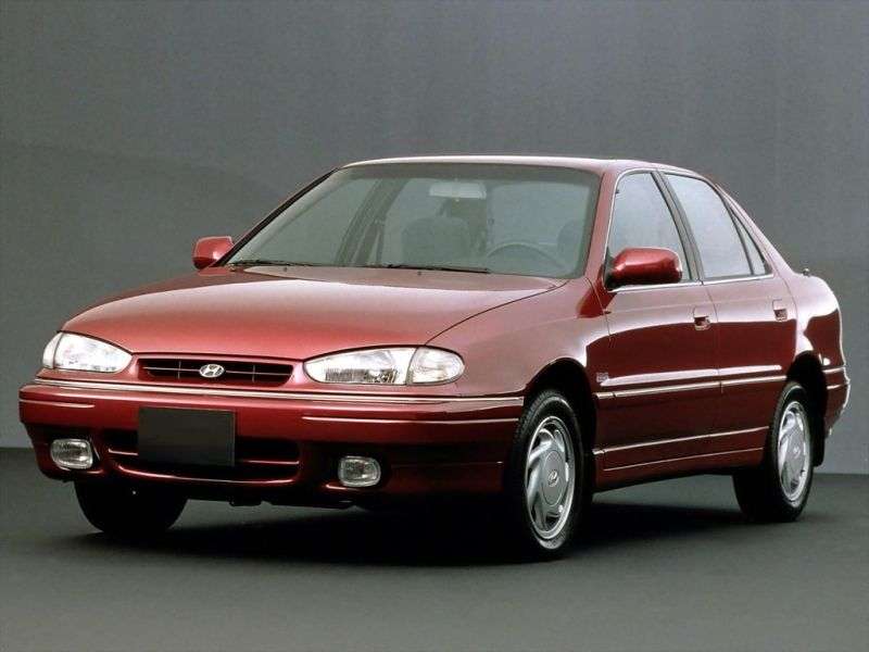 Hyundai Lantra J1 [restyling] 1.5 MT sedan (1993–1995)