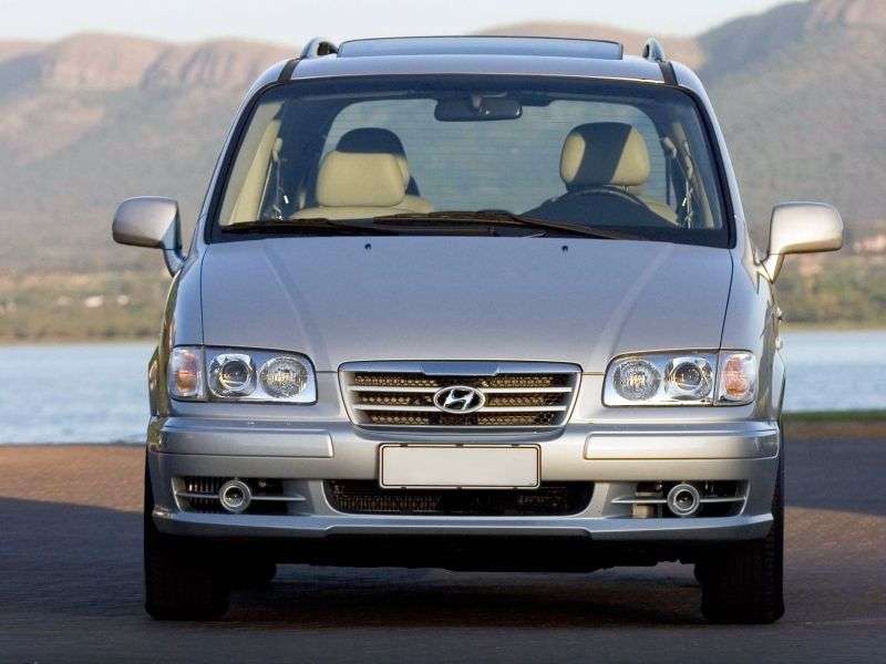 Hyundai Trajet XG 1st generation [restyling] minivan 2.0 CRDi AT (2004–2007)