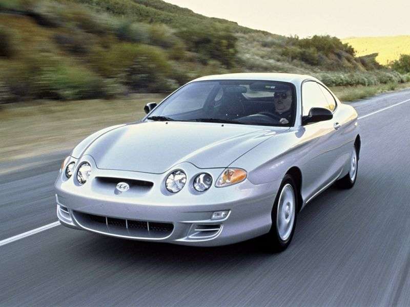 Hyundai Tiburon RD [zmiana stylizacji] coupe 2.0 MT (2000 2001)