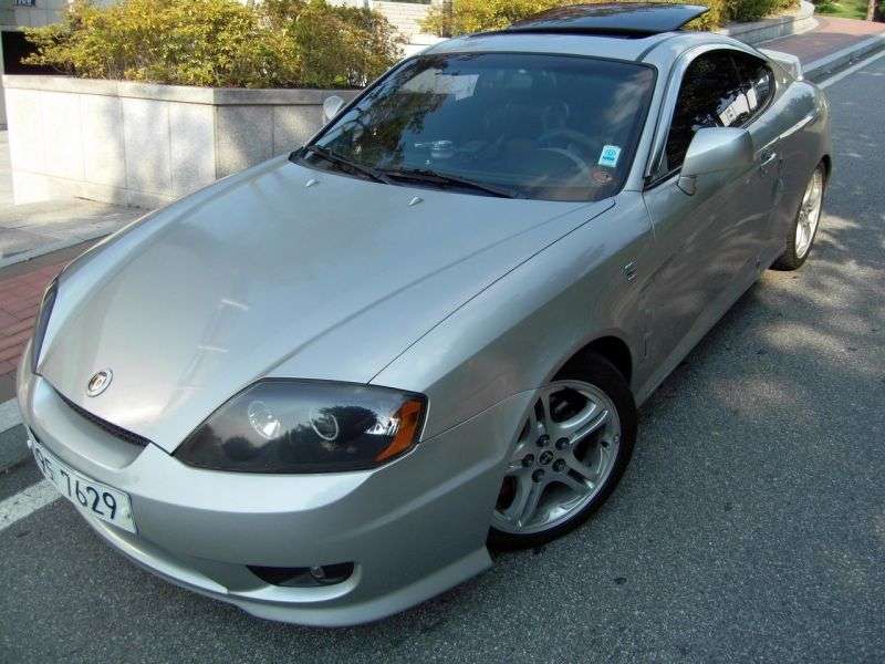 Hyundai Tuscani GK F / L [restyling] coupe 2.0 MT (2005–2007)