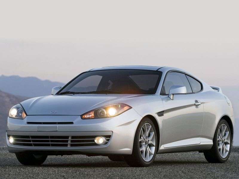 Hyundai Tiburon GK F / L2 [2nd restyling] coupe 2.7 6MT (2007–2008)