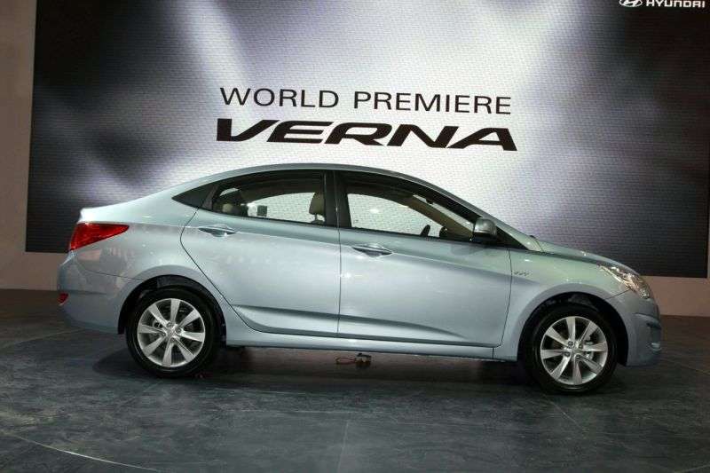 Hyundai Verna RB sedan 1.6 CRDi AT (2011 obecnie)