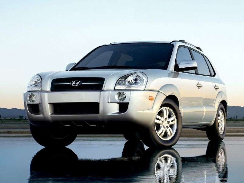 Hyundai Tucson crossover pierwszej generacji 2.0 CRDI MT 4WD (2006 2010)