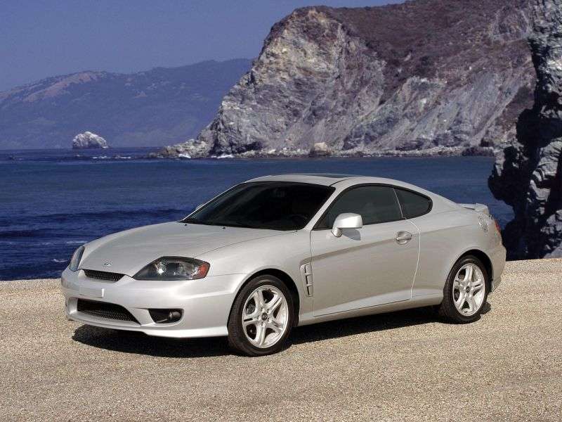 Hyundai Tiburon GK F / L [zmiana stylizacji] coupe 2.7 MT (2005 2006)