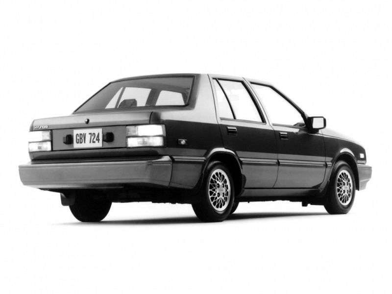 Hyundai Presto X1 sedan 1.5 MT (1985–1989)