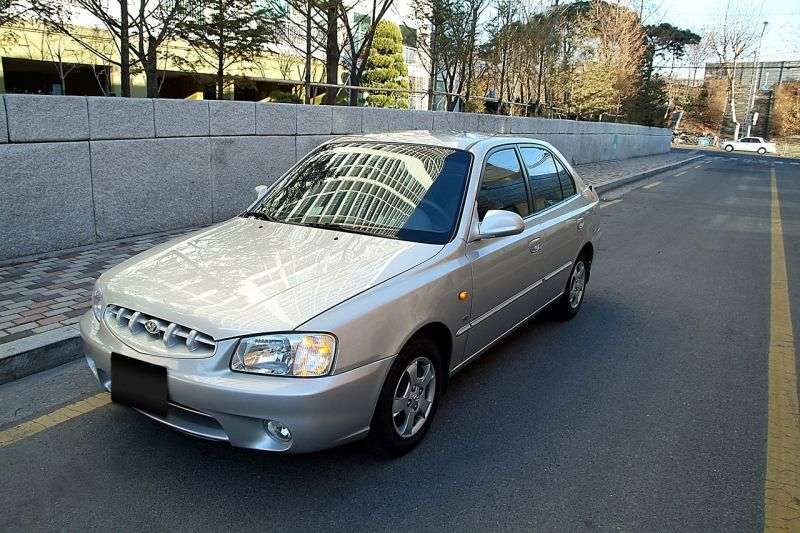Hyundai Verna LC Hatchback 5 bit 1.3 MT (2000–2003)
