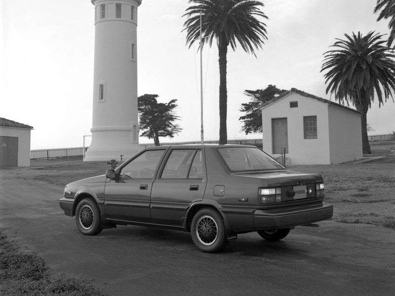 Hyundai Presto X1 sedan 1.3 MT (1985–1989)