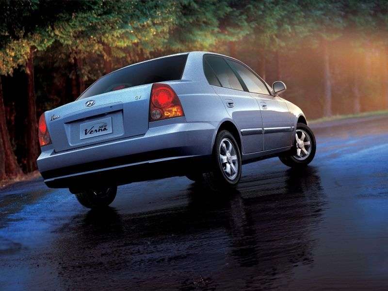 Hyundai Verna LC [zmiana stylizacji] sedan 1.5 AT (2003 2006)