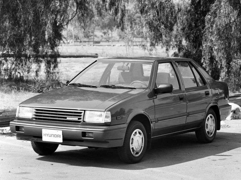 Hyundai Presto X1 sedan 1.5 AT (1985–1989)