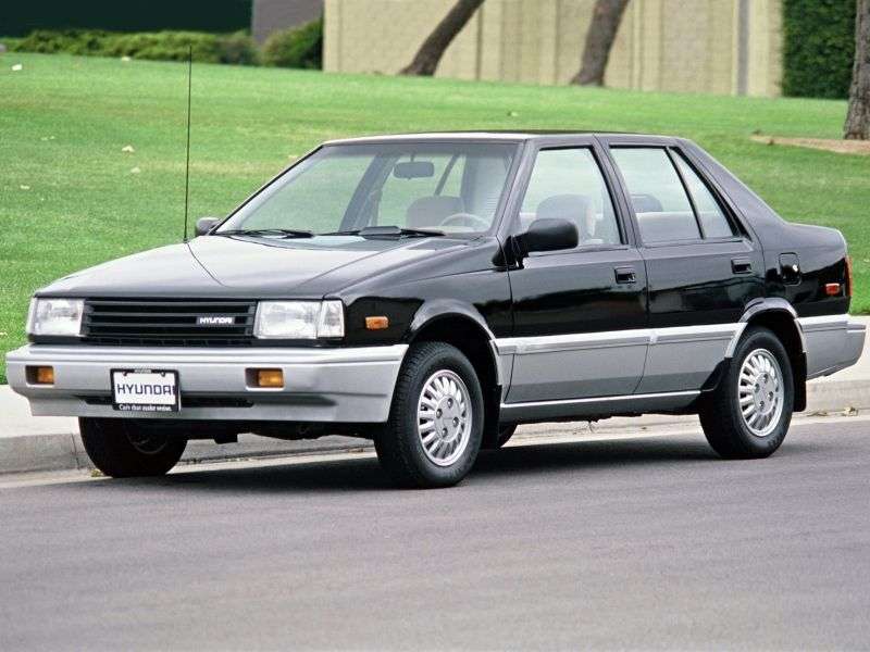 Hyundai Presto X1Sedan 1.3 MT (1985 1989)