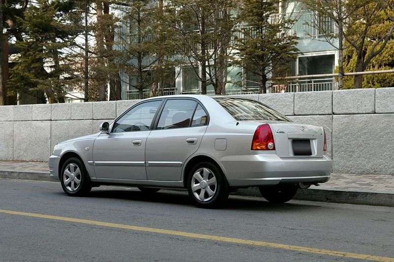Hyundai Verna LC [zmiana stylizacji] sedan 1.5 AT (2003 2006)