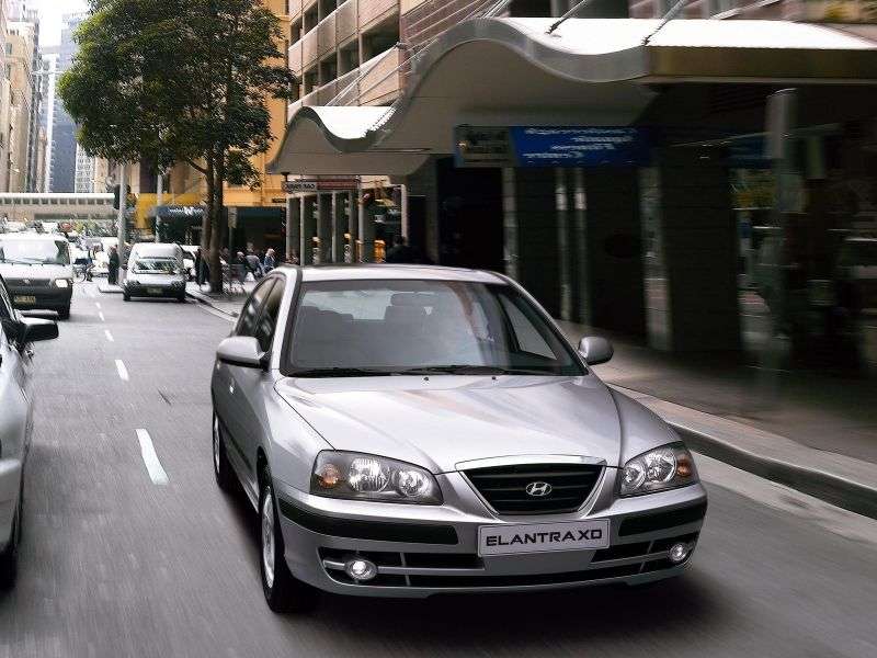 Hyundai Elantra XD [restyling] 2.0 CRDi MT sedan (2003–2006)