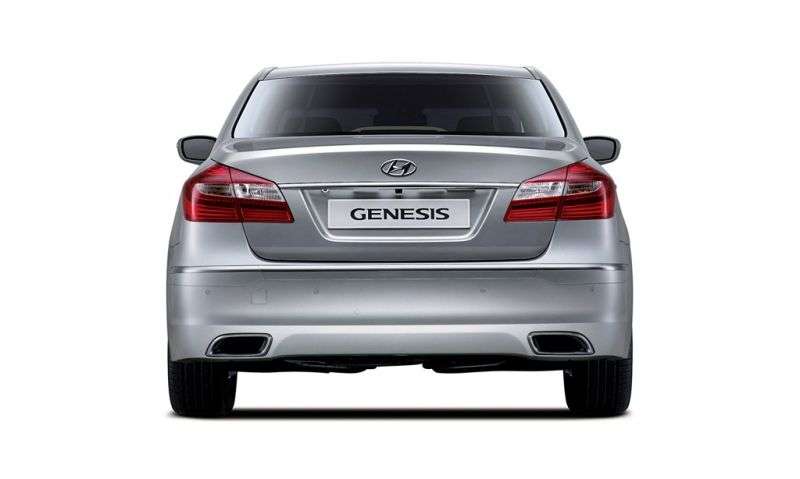 Hyundai Genesis 1st generation [restyled] sedan 3.8 AT Luxury + DIS (2011–2012)