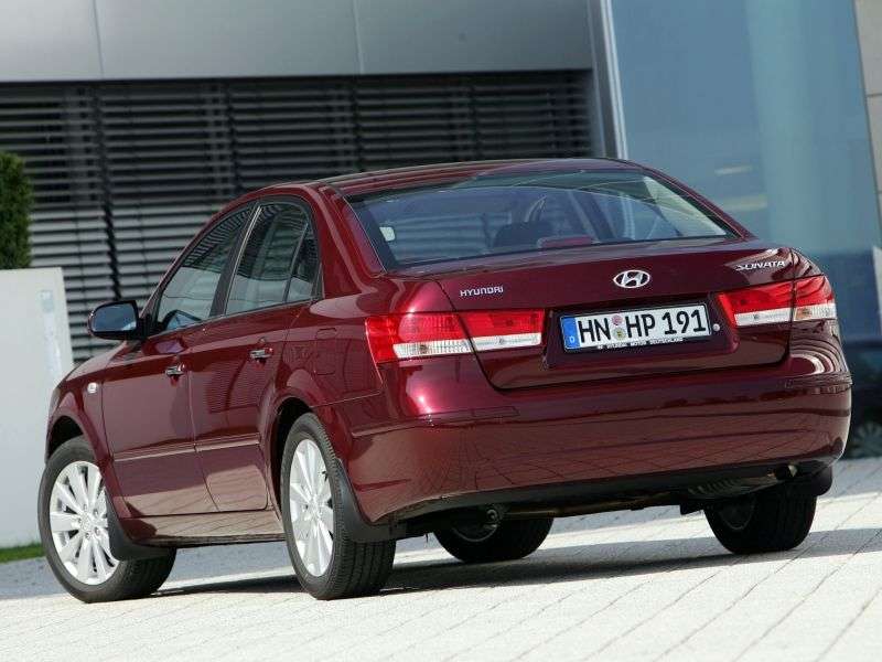 Hyundai Sonata NF [restyled] sedan 3.3 AT (2008–2010)