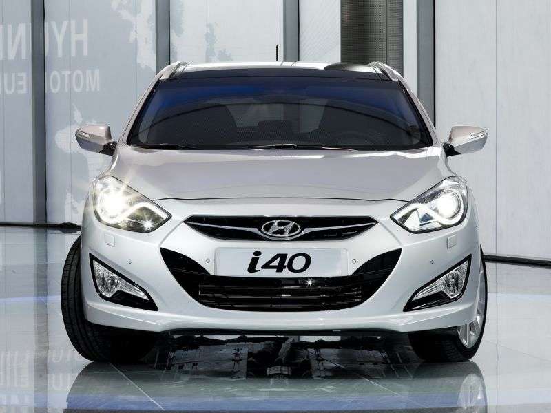 Hyundai i40 V Universal 1.6 MT (2011 – current century)