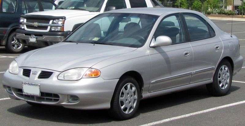 Hyundai Avante J3 [restyled] sedan 1.5 AT (1998–2000)