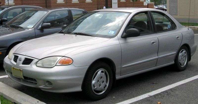 Hyundai Avante J3 [restyling] 1.5 MT sedan (1998–2000)