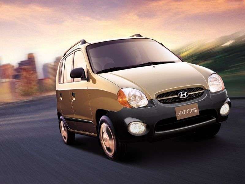 Hyundai Atos 1st generation hatchback 1.0 MT (1997–1999)