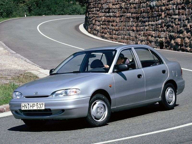 Hyundai Excel X3sedan 1.3 MT (1994–1997)