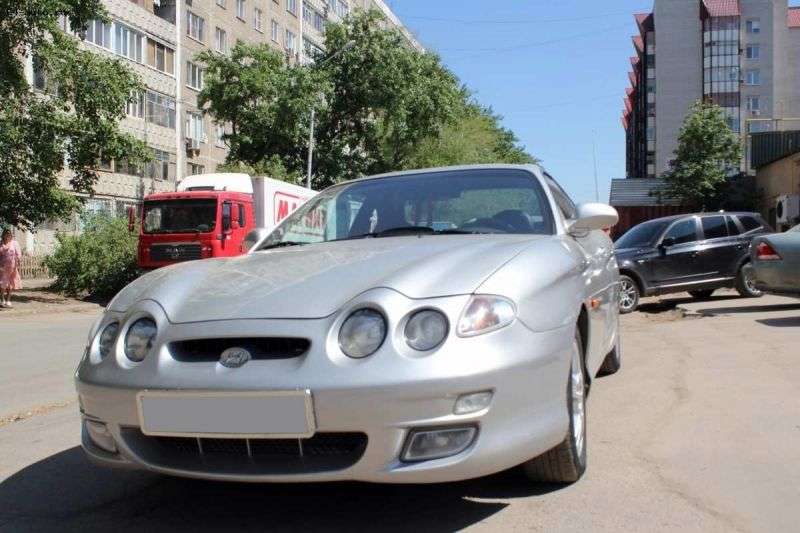 Hyundai Coupe RD [restyling] coupe 1.6 MT (1999–2001)