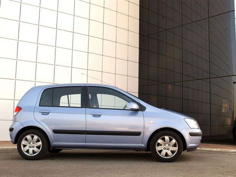 Hyundai Click 5 drzwiowy hatchback pierwszej generacji 1,5 AT (2002 2005)