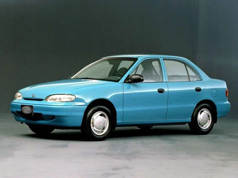 Hyundai Excel X3sedan 1.3 MT (1994–1997)