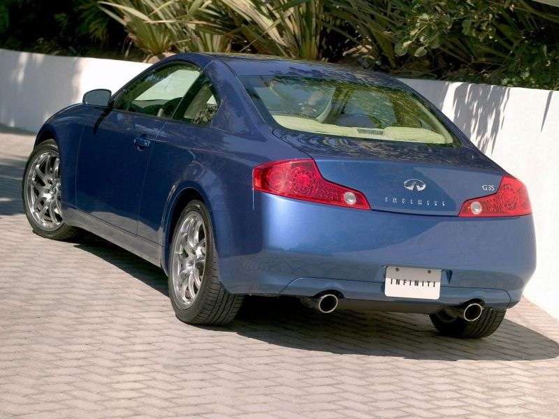Infiniti G Series 3 generacji coupe G35 MT (2003 2005)