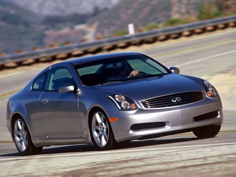 Infiniti G Series 3rd generation coupe G35 AT (2003–2005)
