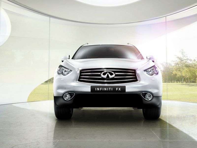 Infiniti FX Series 2nd generation [restyling] 5 bit crossover. FX37 AT Sport (2012) (2012 – current century.)