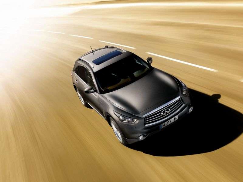 Infiniti FX Series 2nd generation [restyling] 5 bit crossover. FX50 AT Hi tech (2013) (2012 – current century.)
