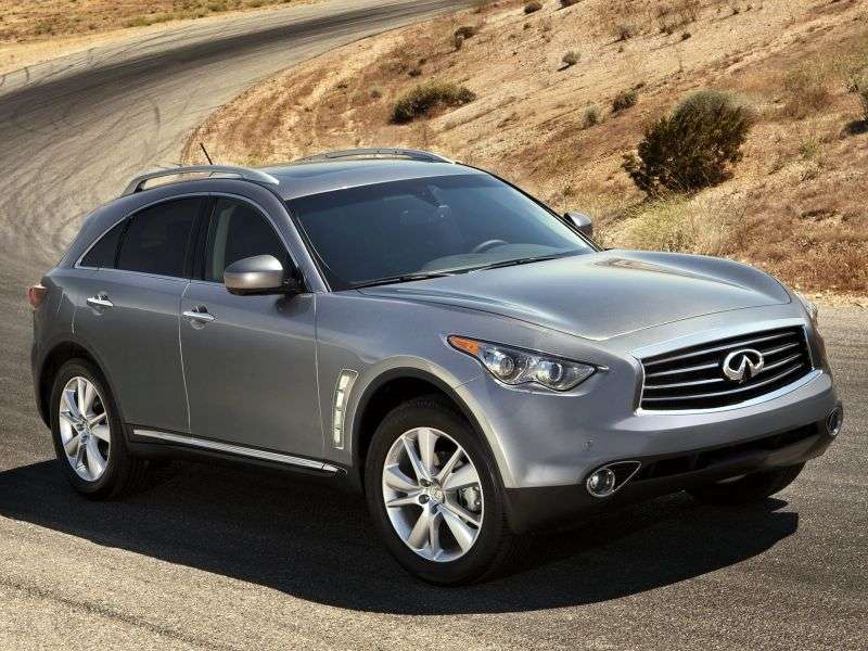 Infiniti FX Series 2nd generation [restyling] 5 bit crossover. FX30 D AT AWD Sport (2012) (2012 – current century.)
