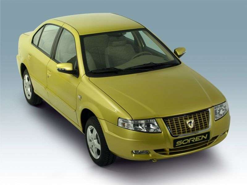 Iran Khodro Soren sedan 1.generacji 1.8 MT (2007 obecnie)