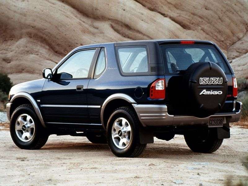 Isuzu Amigo 2. generacja [zmiana stylizacji] Hard top SUV 2.2 MT 4WD (2000 2001)