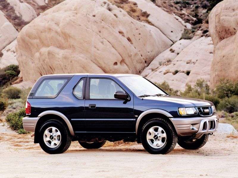 Isuzu Amigo 2. generacja [zmiana stylizacji] Hard top SUV 2.2 MT 4WD (2000 2001)