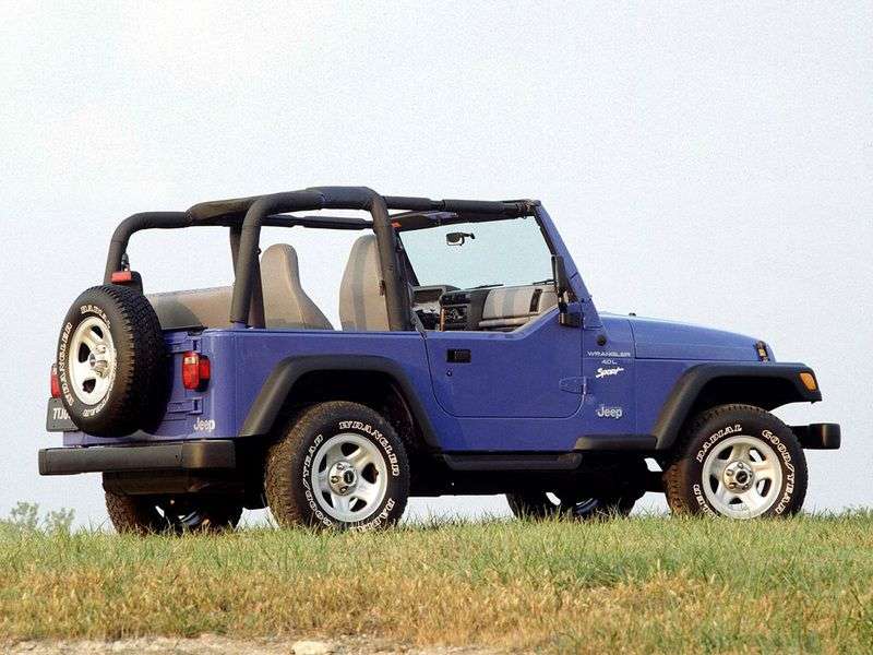 Jeep Wrangler TJcabriolet 2.5 MT (1997–2000)