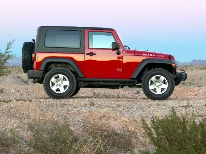 Jeep Wrangler JK Cabriolet 2 drzwiowy 3.6 AT Rubicon (2006 2011)