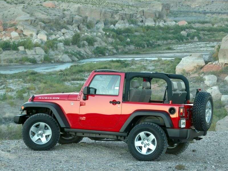 Jeep Wrangler JK Cabriolet 2 drzwiowy 3,8 AT Rubicon (2006 2011)