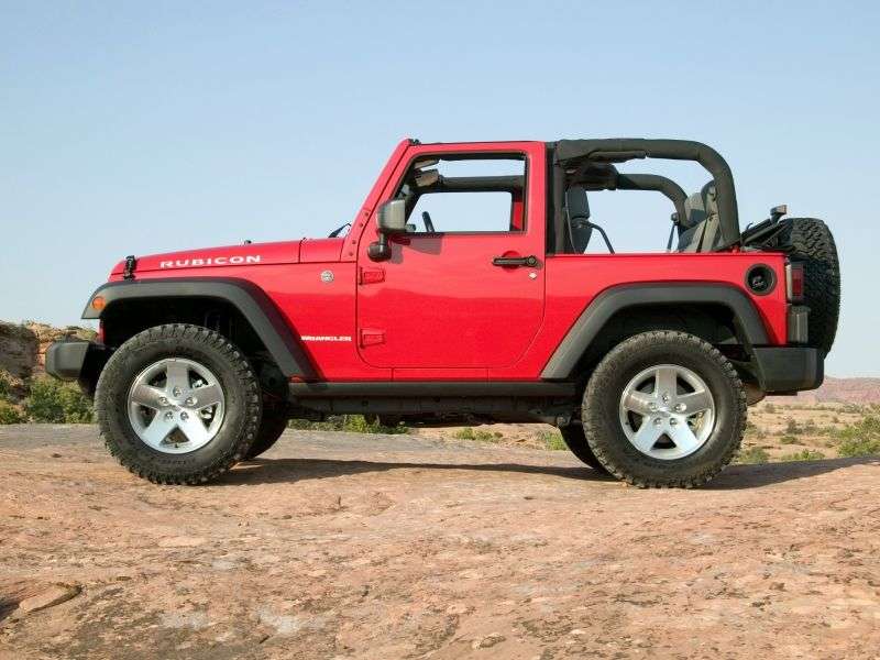 Jeep Wrangler JK Cabriolet 2 drzwiowy 3.6 AT Rubicon (2006 2011)