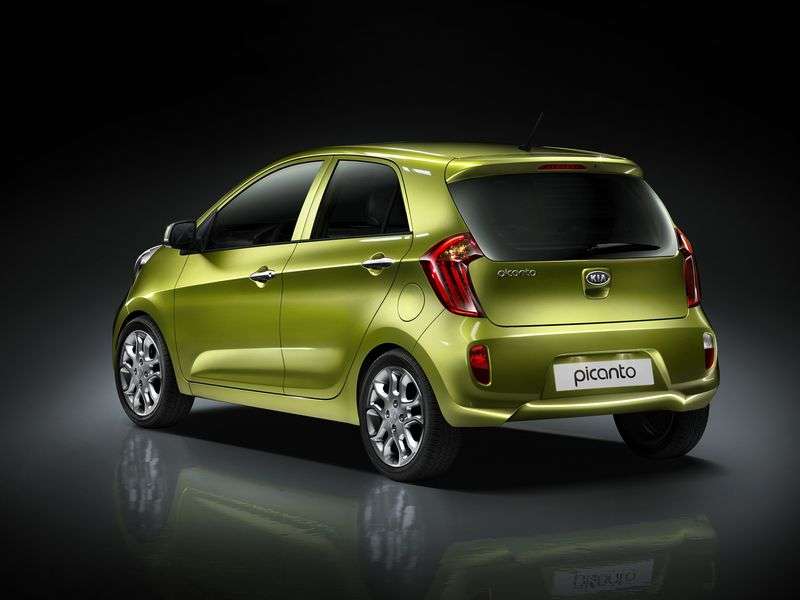 Kia Picanto 2 generation hatchback 5 dv. 1.2 AT Luxe (2012) (2011 – current century.)