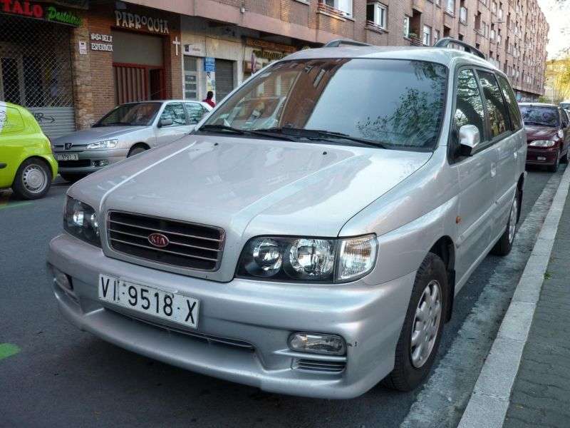Kia Joice 1st generation minivan 2.0 MT (2000–2001)