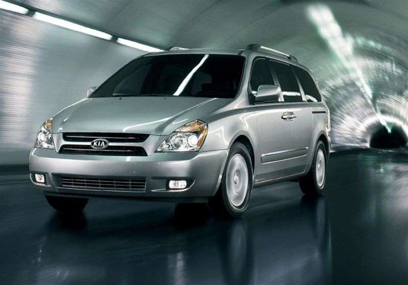 Kia Sedona 2nd generation LWB minivan 3.8 AT (2006–2010)